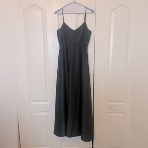 Black Satin Dress (Brand - Show Me Your MuMu)